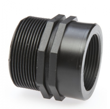 PP 1 ¼" x 1" Reduktion, lang AG/IG